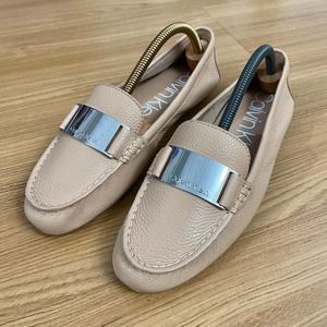 Calvin Klein Lisette Loafer size 8 Beige